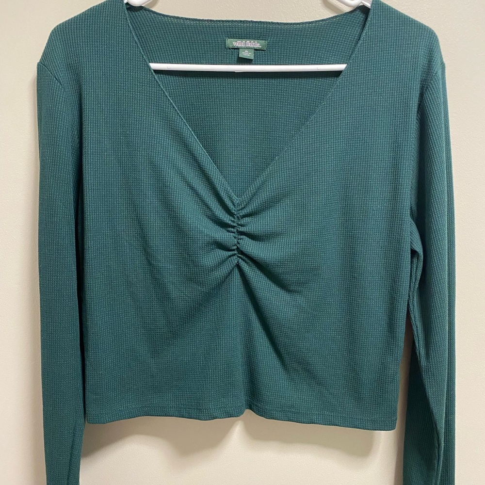 Wild fable long sleeve crop